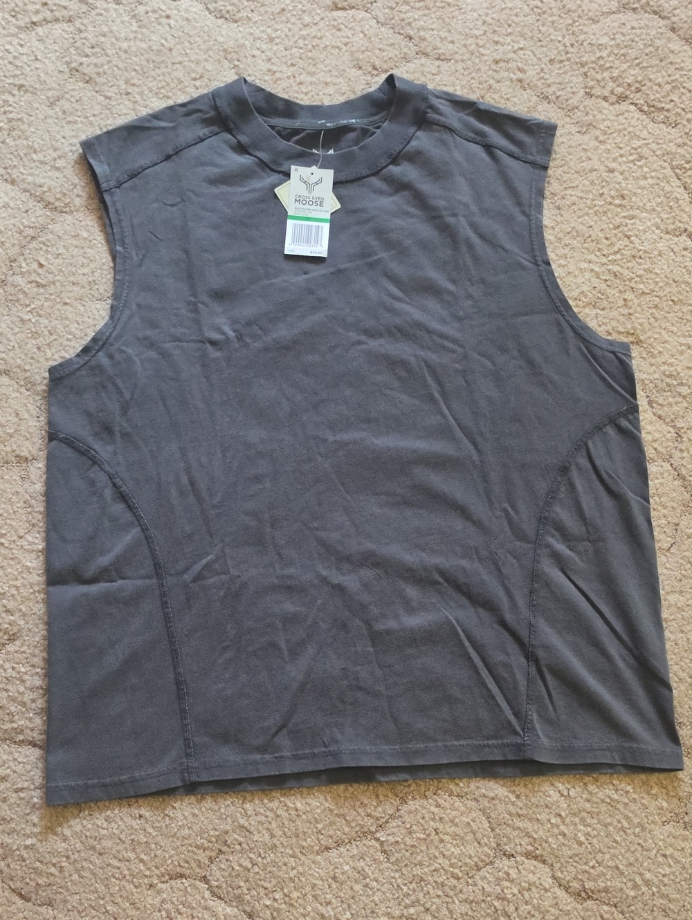 Men's Sleeveless Tank Top - Gray by